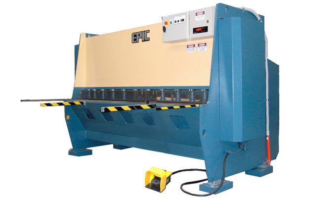 epic over-driven hydraulic guillotine